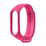 Ремінець Silicone Sport Band Xiaomi Mi Band 5 6 7 — Dark Red, фото 11