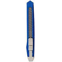 Нож канцелярский 804, 13 х 2 см, лезвие 9 мм (Blue) от LamaToys