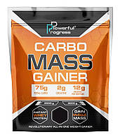 Гейнер Powerful Progress Carbo Mass Gainer 2000 g 20 servings Cappuccino GL, код: 7520784