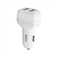 Car Charger 2.4A 2U Hoco Z36 — White