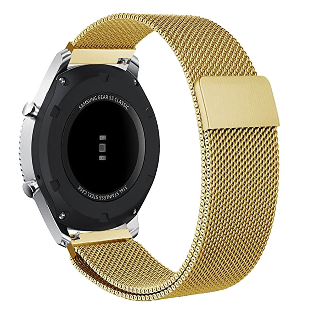 Ремінець Milanese Loop Універсальний 22 mm Gold, фото 1