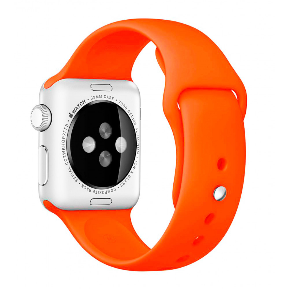 Ремінець Sport Band (3 in 1) Apple Watch 42 mm 44 mm 45 mm 49 mm — Orange