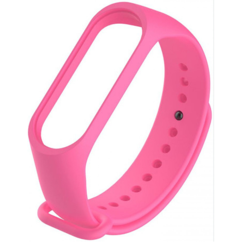 Ремінець Silicone Sport Band Xiaomi Mi Band 3 ; 4 — Pink, фото 1