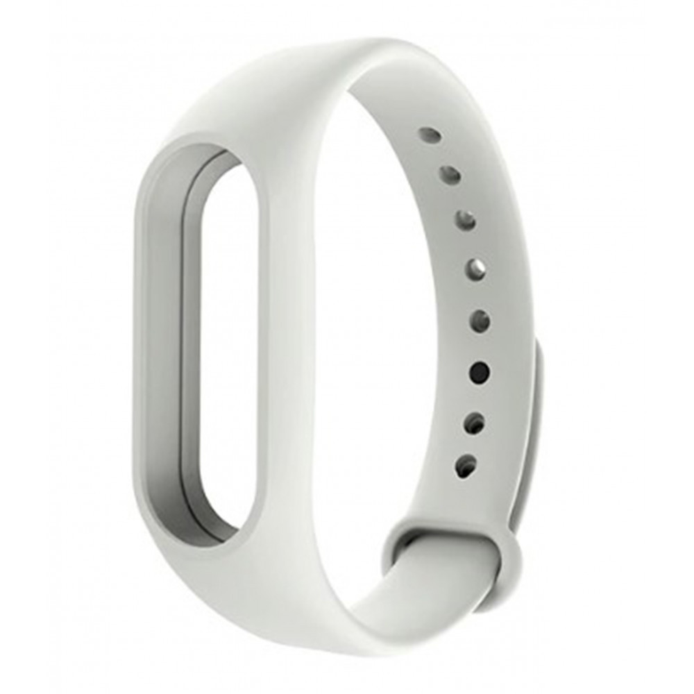 Ремінець Silicone Sport Band Xiaomi Mi Band 3 ; 4 — White, фото 1