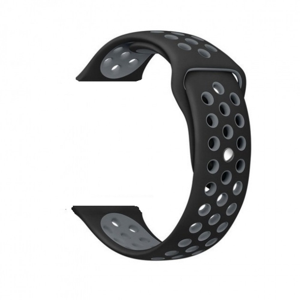 Ремінець Sport Nike Універсальний 22 mm — Black & Gray, фото 1