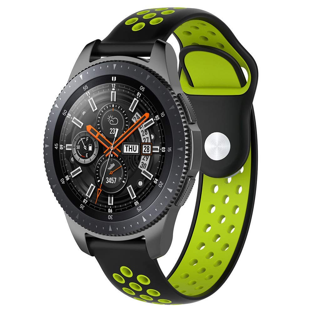Ремінець Sport Nike Універсальний 22 mm — Black & Green, фото 1