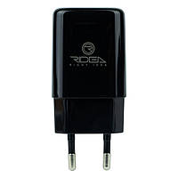 Мережевий зарядний пристрій Ridea RW-11211 Element Auto-ID USB — Type C 2.1 A Black ZK, код: 7787026