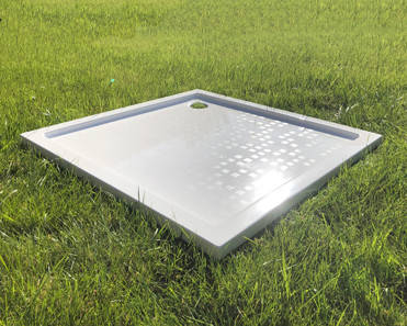 Душовий піддон «Лаура» 900 Білий А100 глянець, фото 1