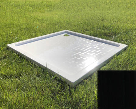 Душовий піддон «Лаура» 900 Чорний А200 глянець, фото 1