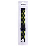 Ремінець Sport Nike Універсальний 20 mm — Black & Yellow, фото 3