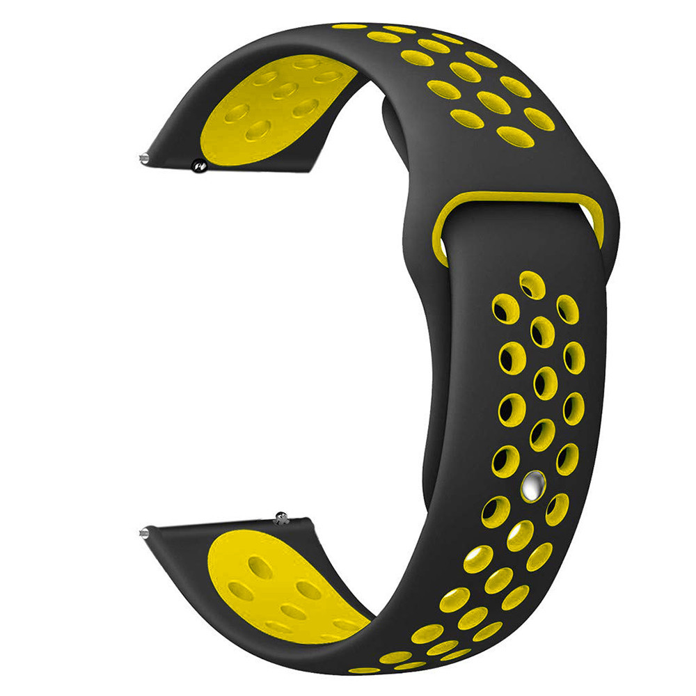 Ремінець Sport Nike Універсальний 20 mm — Black & Yellow, фото 1