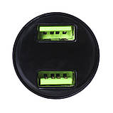 Car Charger 2.4A 2U Veron C-604A with LCD Long, фото 8