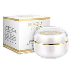 Нічний крем для вирівнювання тону обличчя BIOAQUA Whitening Cream Flawless Use Good Effect at Ni IB, код: 7337671