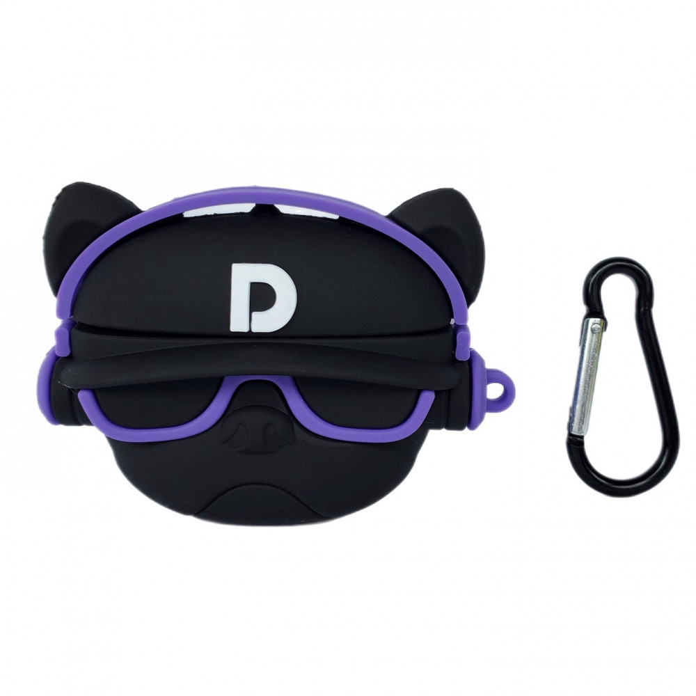 Airpods Case Emoji Series — D Glasses Purple, фото 1