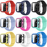 Ремінець Silicon & Glass Apple Watch 42 mm — Red, фото 2