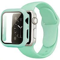 Ремінець Silicon & Glass Apple Watch 41 mm — Mint