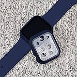 Ремінець Silicon & Glass Apple Watch 38 mm 40mm — Rose Red, фото 8