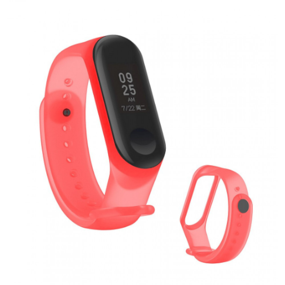 Ремінець Candy Xiaomi Mi Band 5 6 — Red, фото 1