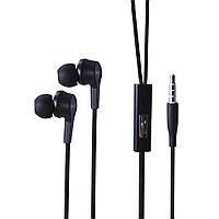 Навушники з мікрофоном 3.5mm —  Hoco M19 Drumbeat — Black