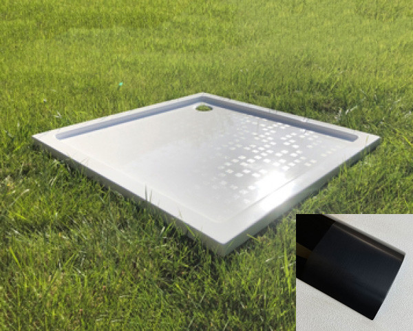 Душевой поддон «Лаура» 1000 Чорний А200М МАТ