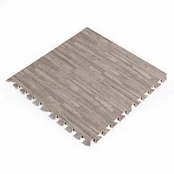 Підлога пазл - модульне підлогове покриття 600x600x10мм сіре дерево (МР9)