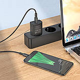 Home Charger | 18W | QC3.0 — Borofone BA72A — White, фото 5