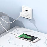 Home Charger | 18W | QC3.0 — Borofone BA72A — White, фото 7