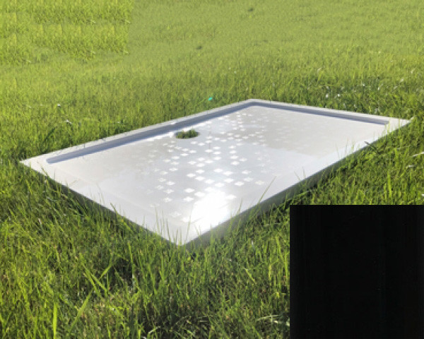 Душовий піддон «Титан» Чорний А200 глянець