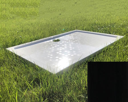 Душовий піддон «Титан» Чорний А200 глянець, фото 1