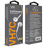 Навушники Type C з мікрофоном Veron VH7C ; HI-FI Audio, фото 2