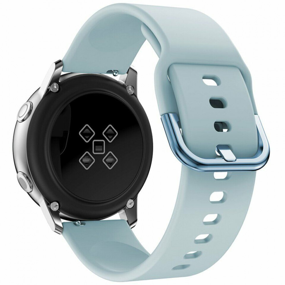 Ремінець Silicon Active Універсальний 20 mm — Light Blue, фото 1