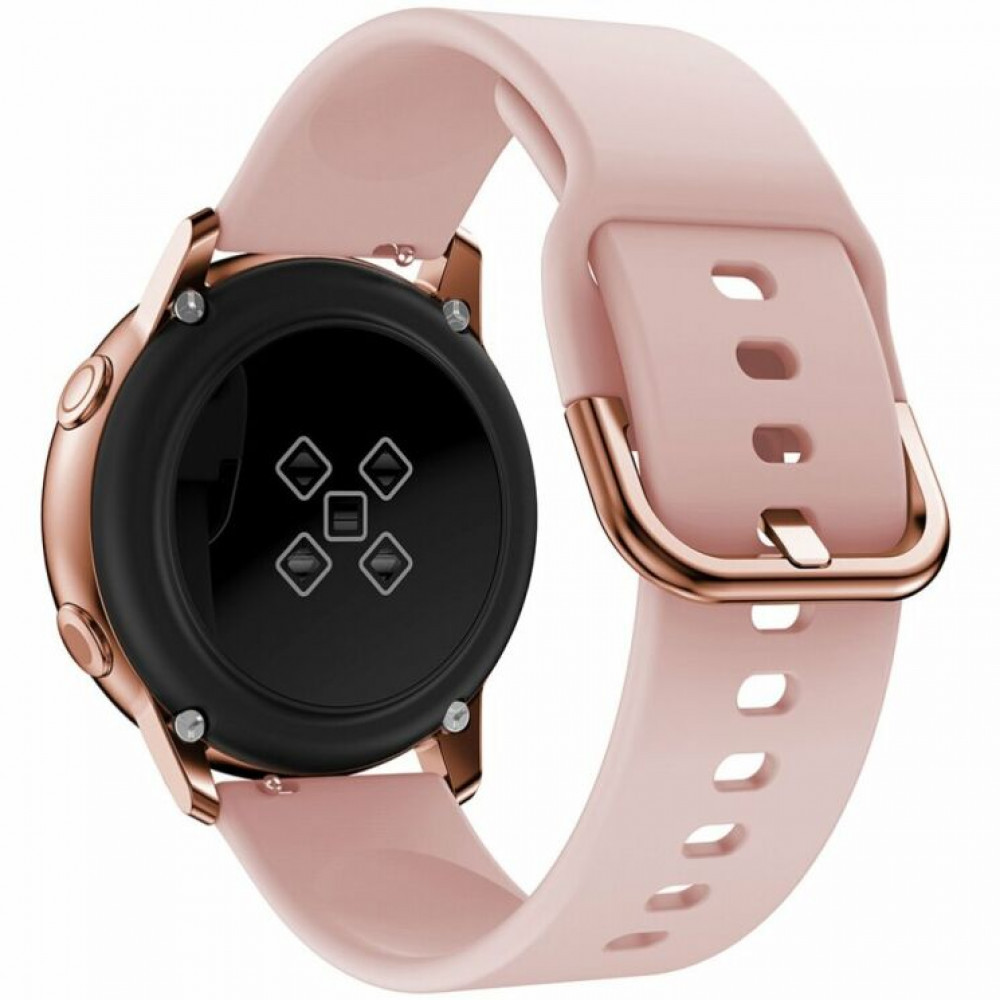 Ремінець Silicon Active Універсальний 20 mm — Pink, фото 1