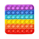 Іграшка-антистрес Pop IT — Квадрат Червоний, фото 5