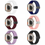 Ремінець Magic Lock Apple Watch 42 mm 44 mm 45 mm 49 mm — Gray, фото 3