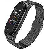 Ремінець Milanese Loop Xiaomi Mi Band 7 — Rose Gold, фото 3