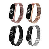 Ремінець Milanese Loop Xiaomi Mi Band 7 — Black, фото 2