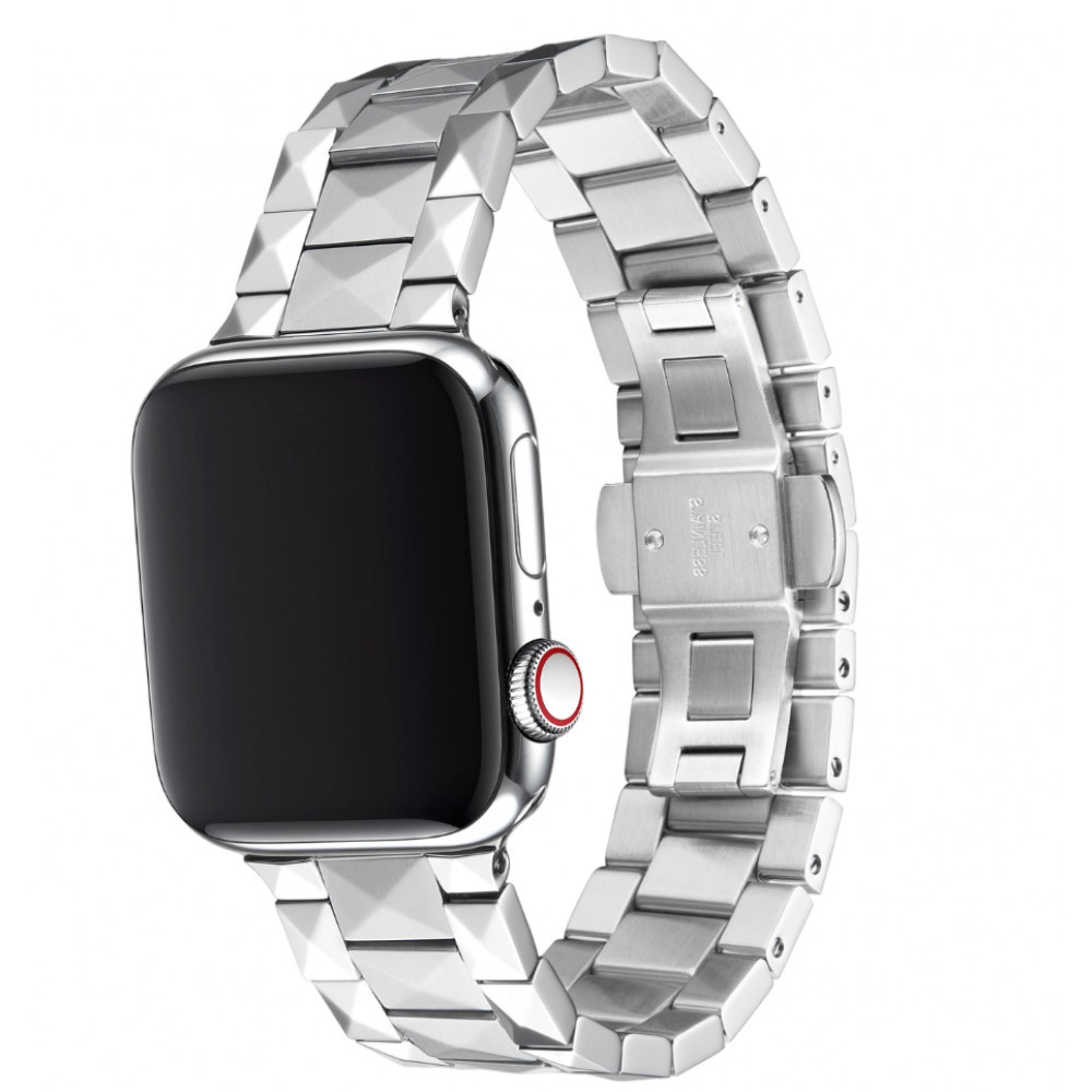 Ремінець Ceramic Rhombus Design Apple Watch 38 mm 40 mm 41 mm — White, фото 1