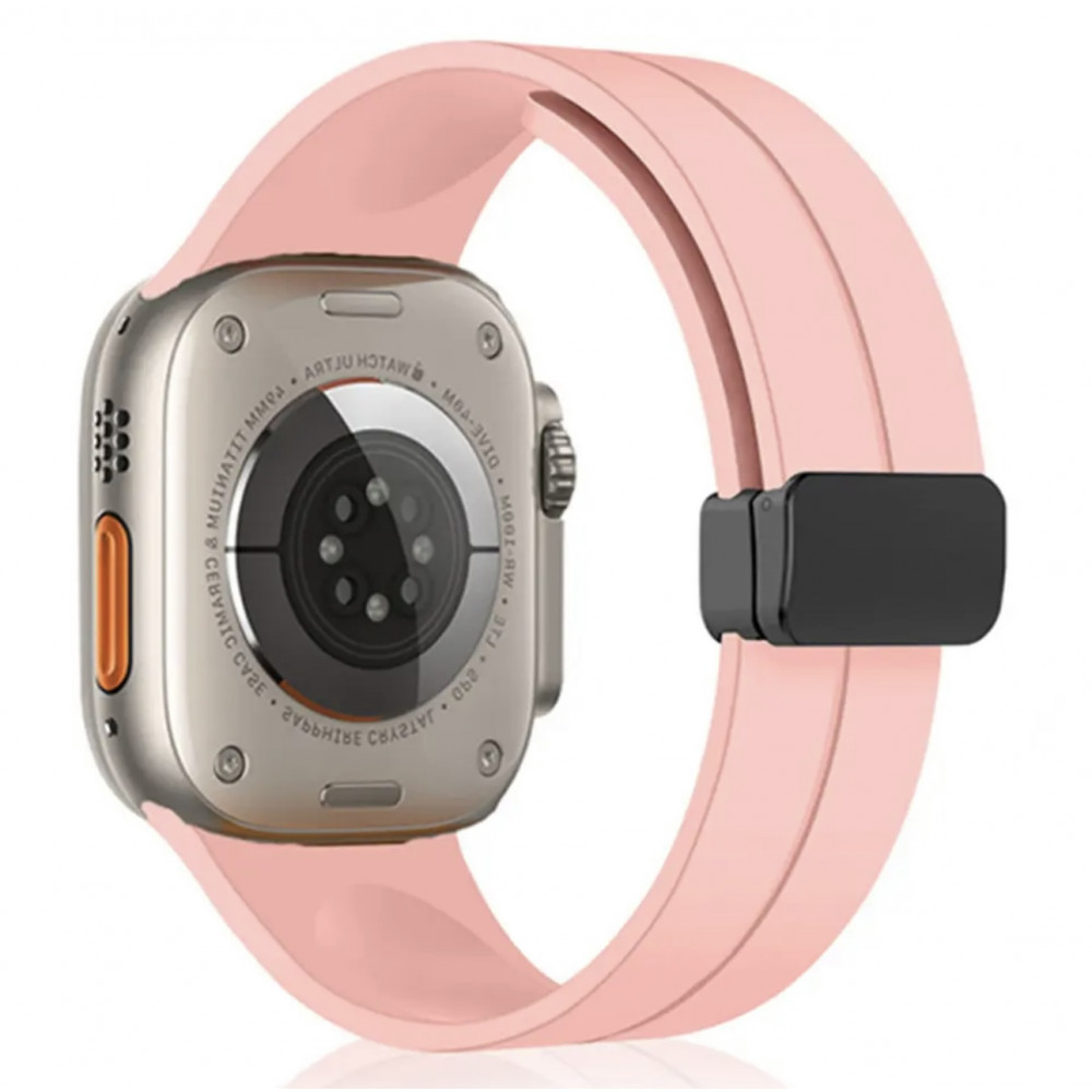 Ремінець Magic Lock Apple Watch 38 mm 40 mm 41 mm — Pink, фото 1