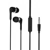 Навушники з мікрофоном 3.5mm —  Borofone BM39 Refined — Black