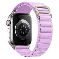 Ремінець Alpine Loop Design Apple Watch 38 mm 40 mm 41 mm — Lilac