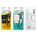 Home Charger | 18W | QC3.0 | Micro Cable (1m) — Borofone BA36A — White, фото 2