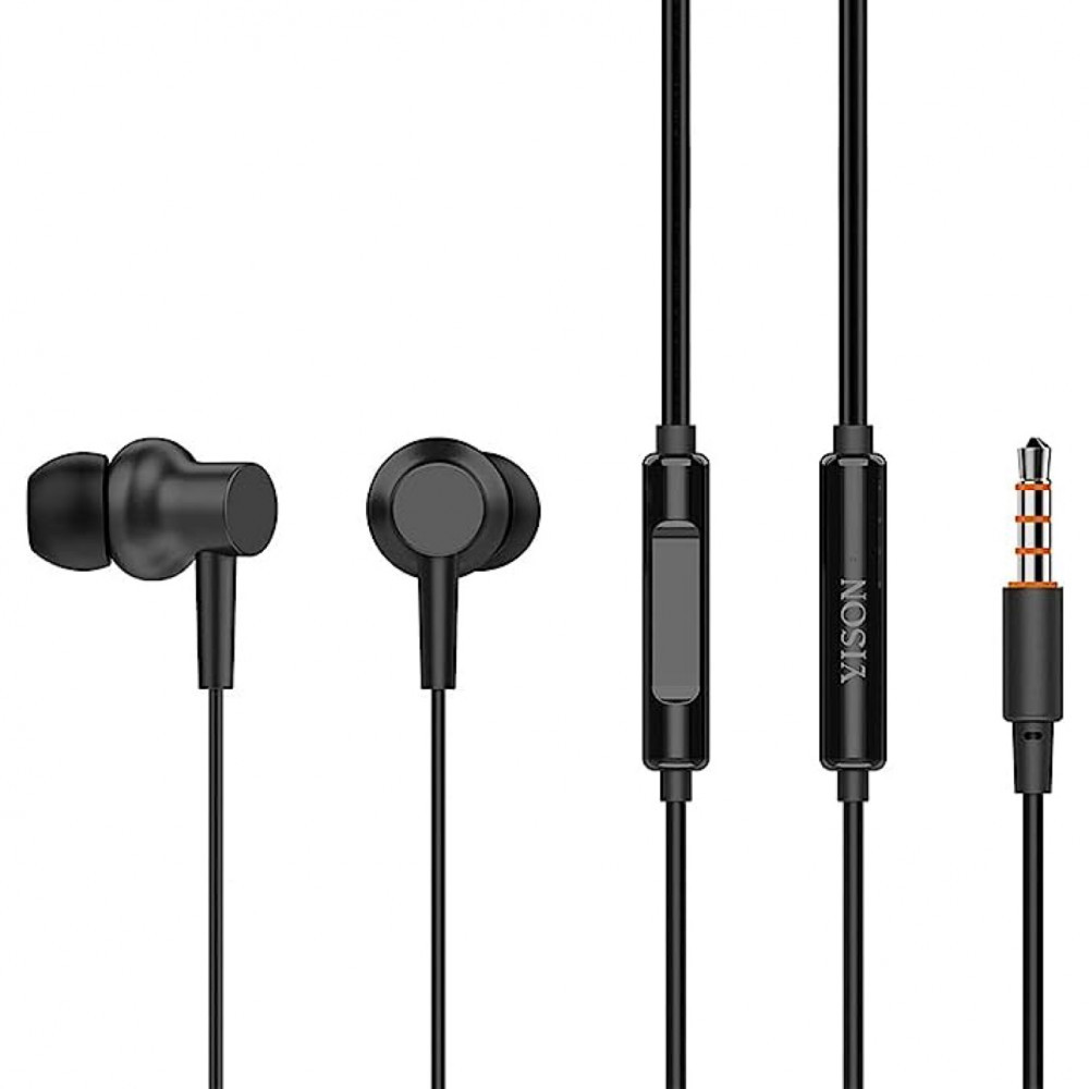 Навушники з мікрофоном 3.5mm — Yison X2 — Black