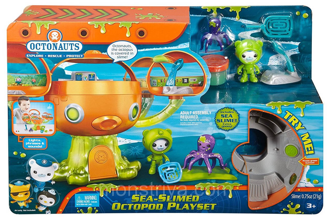 Набор Октонавты -Октобаза -Подводная станция Морская Слизь -Октопод ...