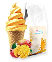 Смесь для молочного мороженого Soft Манго 1 кг IB, код: 7887918