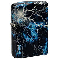 Зажигалка бензиновая Zippo Lightning Design (48610) ZK, код: 8027299