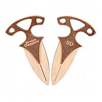 Комплект сувенирных ножей деревянных ТЫЧКОВОЕ ДЕРЕВО Сувенир-Декор DAG-W ZK, код: 8138922