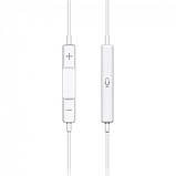 Навушники Type C з мікрофоном — Borofone BM27 Amazing Sound — White, фото 4