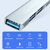 HUB USB C — Earldom ET-HUB10, фото 5