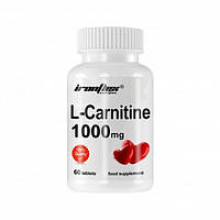 Жиросжигатель для спорта IronFlex L-Carnitine 1000 60 Tabs ZK, код: 8262198