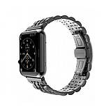 Ремінець 7 Bead — Apple Watch 42 mm | 44 mm | 45 mm | 49 mm Black, фото 2